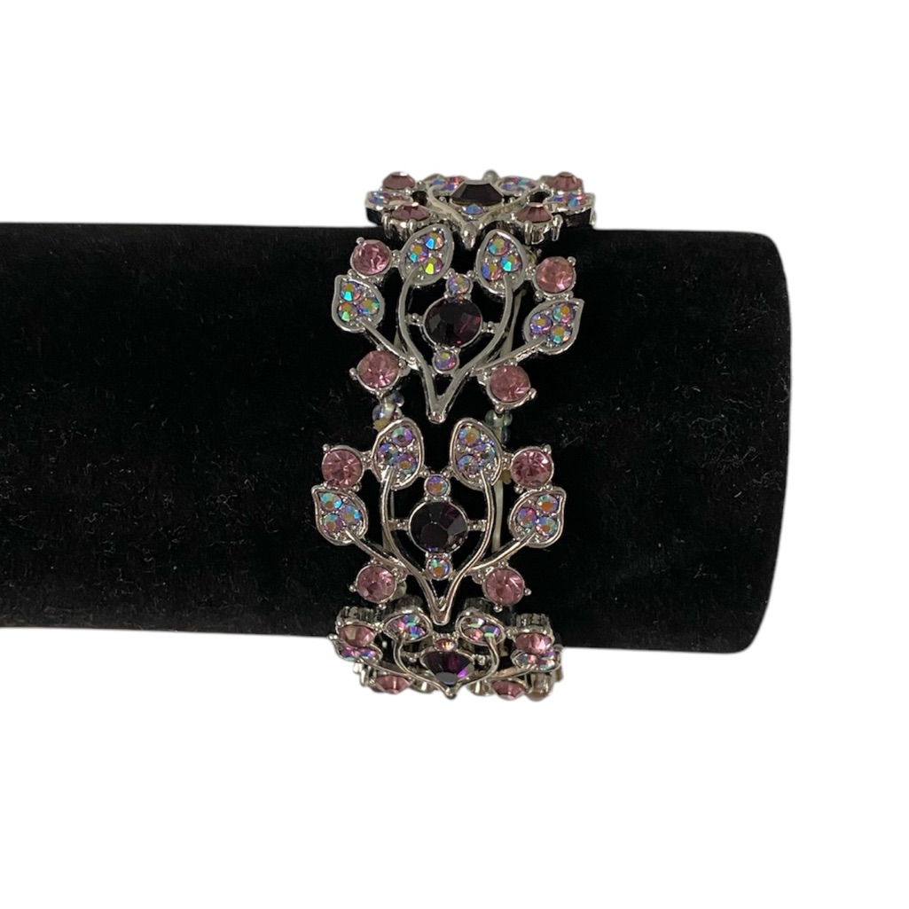 Danbury Mint Seasonal Sensations Cherry Blossom Stretch Bracelet 20$